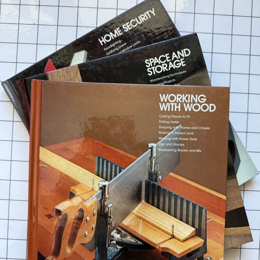 Lot of 3 Time Life Home Repair and Improvement Books